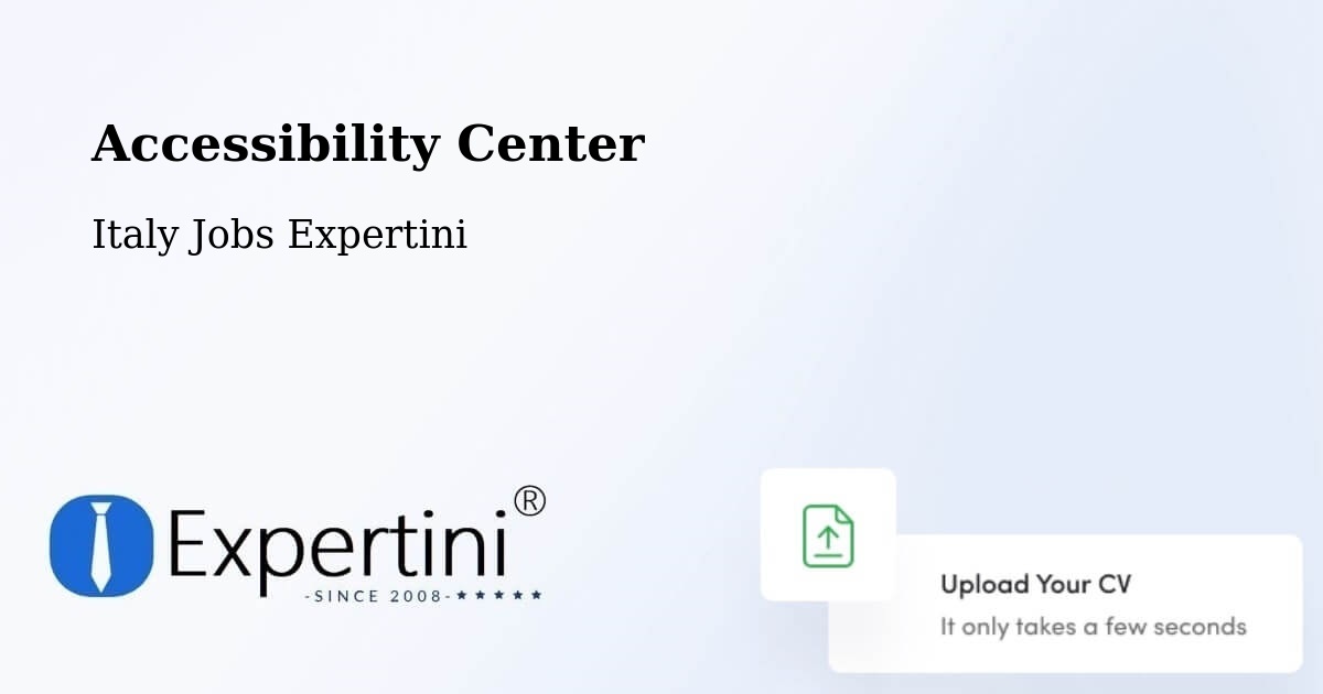 Accessibility Statement – Certaldo - Italy Jobs Expertini