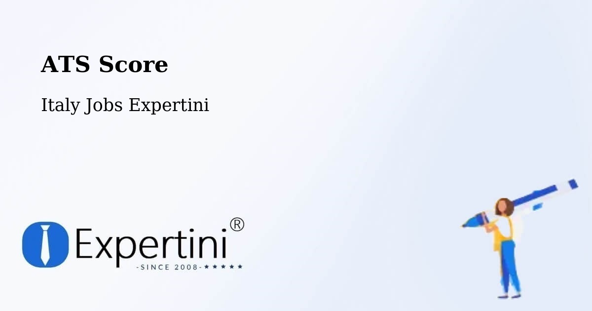Resume ATS Score & Job Description Match Tool – Certaldo - Italy Jobs Expertini
