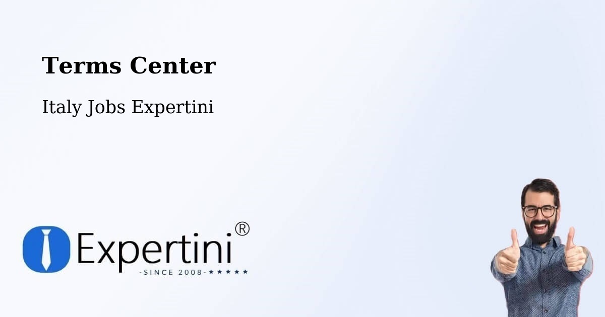 Terms of Service – Certaldo - Italy Jobs Expertini